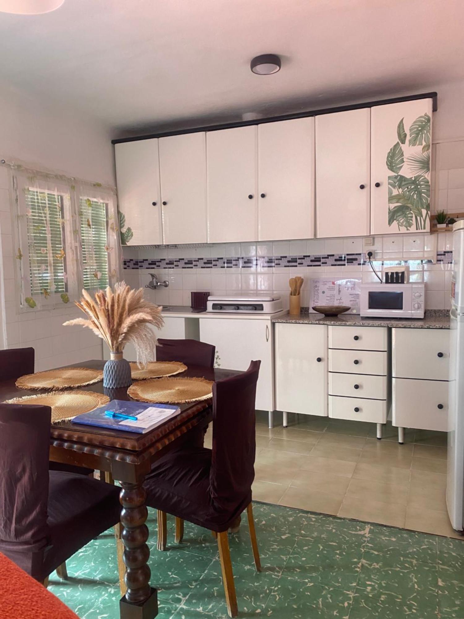 דירות מונאצ'יל Casita Rural La Rosa De La Huerta Con Chimenea Interior מראה חיצוני תמונה