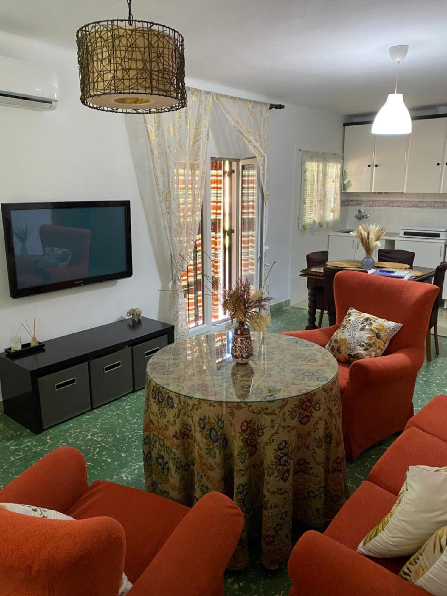 דירות מונאצ'יל Casita Rural La Rosa De La Huerta Con Chimenea Interior מראה חיצוני תמונה